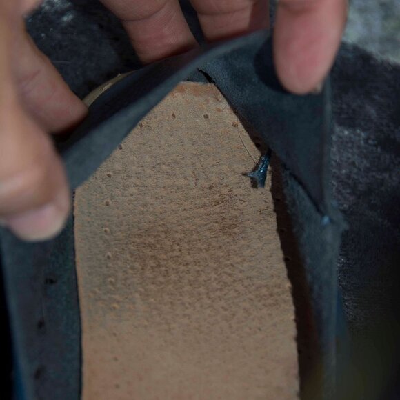 Blue Slip On Shoe 10 - Picture 3 of 13